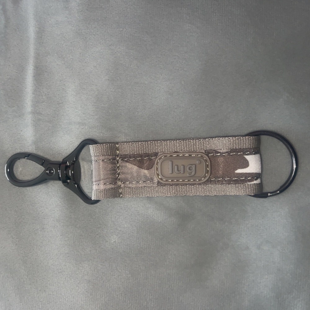 Link Fabric Key Chain Camo Taupe